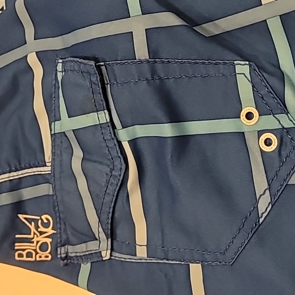 Billabong Surfer Swim Shorts Blue W 34 - Picture 7 of 12